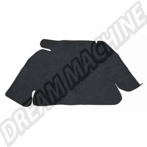 Moquette de coffre av noire 60-->67 00-4284-0 Sur www.dream-machine.fr