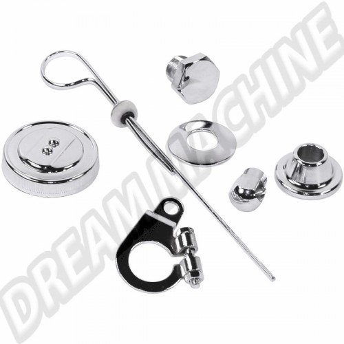 Kit chrome moteur Deluxe complet 00-8742-0 Sur www.dream-machine.fr