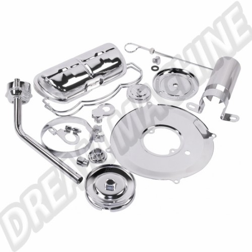 Kit chrome moteur Deluxe complet 00-8742-0 Sur www.dream-machine.fr