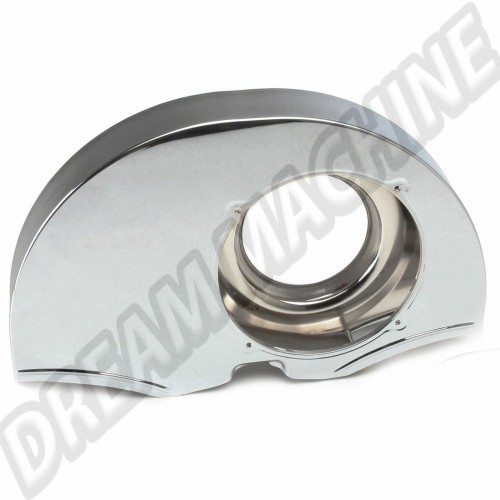 Turbine moteur chromée ronde simple adm sans chauffage 00-8882-0 Sur www.dream-machine.fr