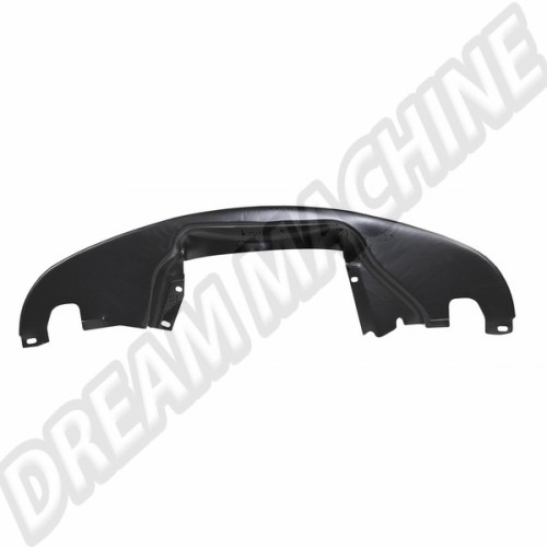 Tôle arrière moteur noire sans découpe gaine 00-8937-0 Sur www.dream-machine.fr