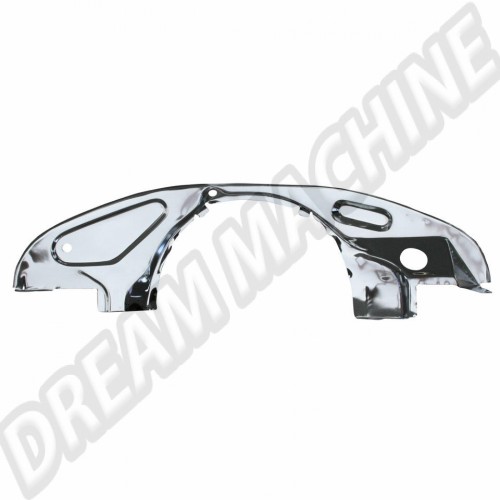 Tôle avant moteur chromée (simple adm) sans radi 00-8945-0 Sur www.dream-machine.fr