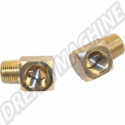 Raccord 90° - 3/8'' male/femelle 3/8 les 2 00-9227-0 Sur www.dream-machine.fr