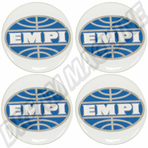 Autocollant logo Wolfsburg pour centre de cabochon de roue. 45mm diamètre AC601581 Sur www.dream-machine.fr