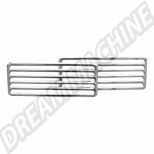 Grilles (2) sur capot arriere 00-6425-0 Sur www.dream-machine.fr