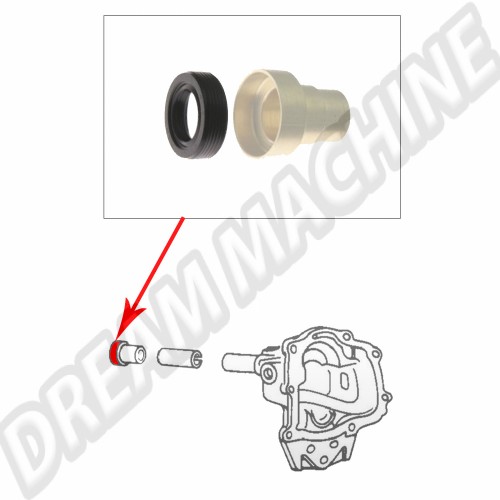 Joint Spi, boîte de vitesses, VW 181, Golf, Jetta, Karmann Ghia, Transporter T3, 001301227, 001 301 227