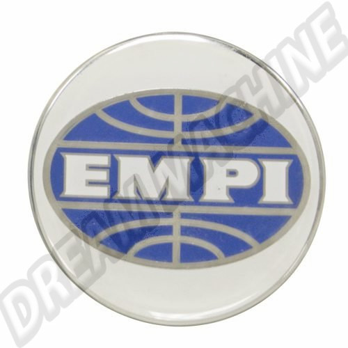 Autocollant logo Wolfsburg pour centre de cabochon de roue. 45mm diamètre AC601581 Sur www.dream-machine.fr