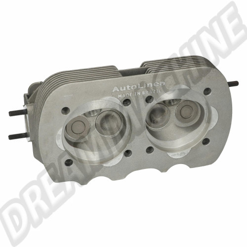 Culasse 1600cc D/A - 35.5 x 32 - soupapes inox complète court culot idéal 1600/1641cc 043101355E Sur www.dream-machine.fr
