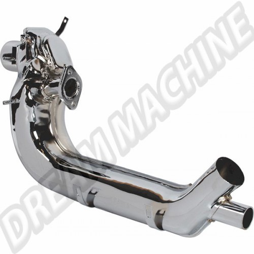 Boite de chauffage droite chromée 63--> 043255108CH Sur www.dream-machine.fr