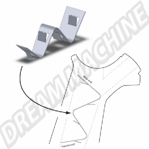 Joint d’embase de dynamo moteur 25 / 30 cv 111101191 Sur www.dream-machine.fr
