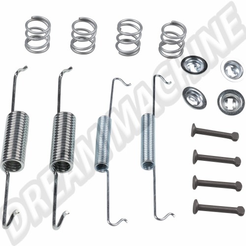 Kit montage garnitures de frein av 58-->>64 111609070C Sur www.dream-machine.fr