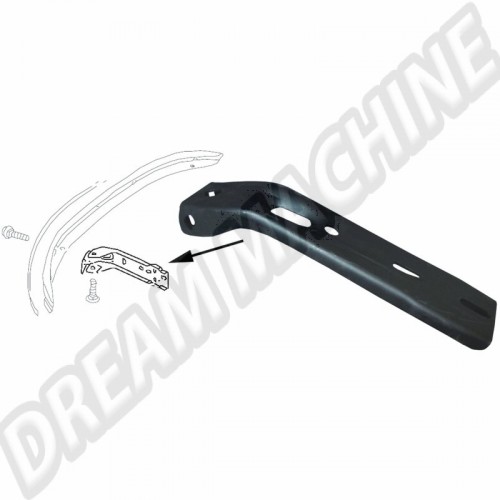 Ferrure de pare-chocs av ou ar 8/74-->> 98-1005-B Sur www.dream-machine.fr