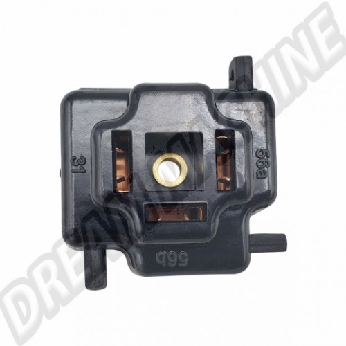 Connecteur Phare VW, 111941165C, Porsche 911, Cox, Karmann Ghia, Bus T1 T2 T3, Golf Jetta, Type 181.