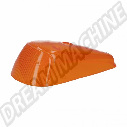 Cabochon de clignotant orange 63--->. l'unité 111953161J Sur www.dream-machine.fr