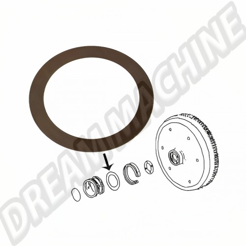 Cale de jeu latéral 0.24mm 113105281A Sur www.dream-machine.fr