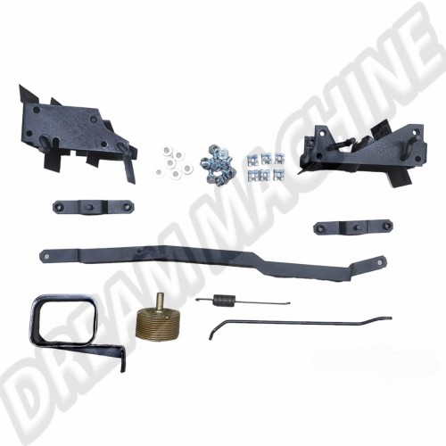 Kit complet  system régulateur d'air frais sur turbine moteur sans radiateur d'huile d'écalé  cox combi 181 (system de refroidissement )