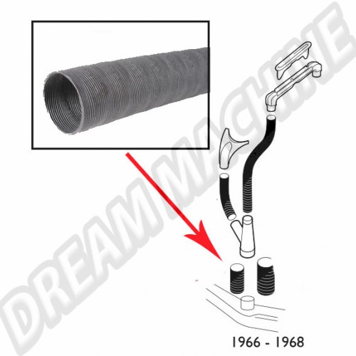 Gaine de degivrage diam 32mm  n°13 et 14  113819723A Sur www.dream-machine.fr