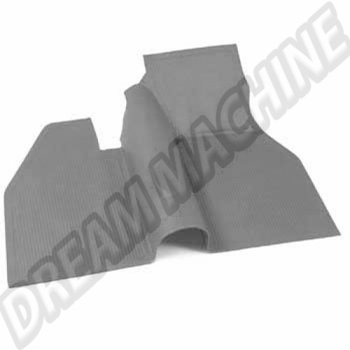 Tapis en caoutchouc avant gris 1960-1967 113863703AGY Sur www.dream-machine.fr