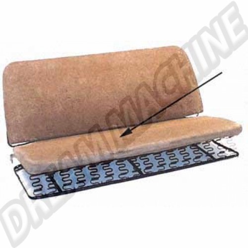 Mousse de réparation assise de banquette arrière 56--->>64 113885375B Sur www.dream-machine.fr