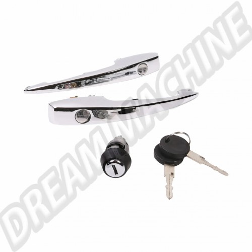 Kit 2 poignées de porte et neiman 68---->> même clé 113898205MK Sur www.dream-machine.fr