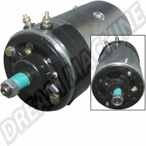 Dynamo 12V 67-->>73 neuve reproduction 30 Amp diamètre 105mm 113903031PR Sur www.dream-machine.fr