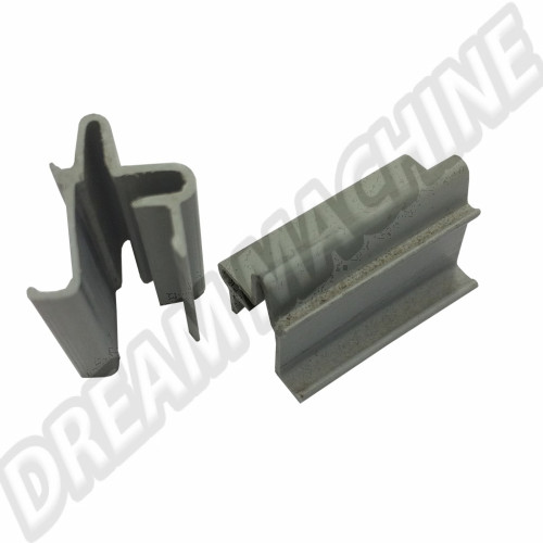 Moustiquaire contour marron pour hayon arrière avec ouverture centrale zippée T25 253070411BZ Sur www.dream-machine.fr