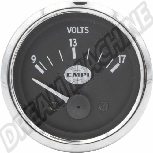 Voltmètre EMPI, EMPI GTV Rally, Smith's Gauges, VW Classique, 1412030, 14-120-3-0.