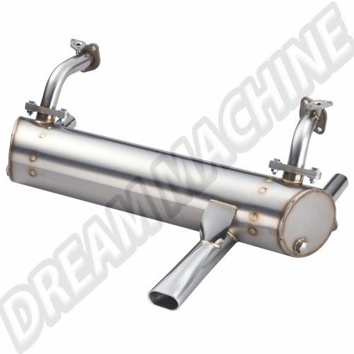 Echappement Sport inox moteur pied moulé  155-201-15100 Sur www.dream-machine.fr
