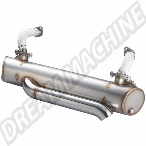 Echappement Sport inox Vintage Speed Combi 60-->67 155-207-05200 Sur www.dream-machine.fr