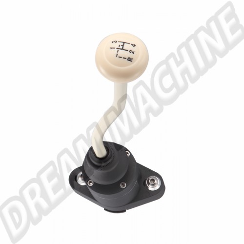 Levier de vitesses Quick Shift "Vintage Speed" ivoire 13.5"  50700 Sur www.dream-machine.fr