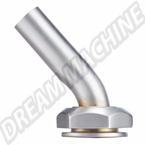 Filtre à air ovale  INOX pour carburateur Weber IDF / Dellorto / HPMX Vintage Speed Grille style KNECHT. 315-IDF-00211 Sur www.dream-machine.fr
