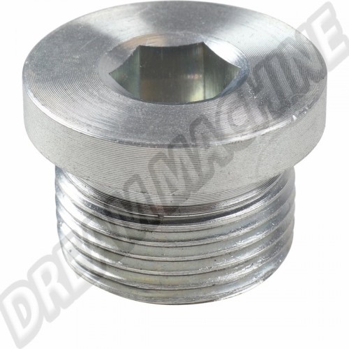 Bouchon à vis pour réservoir de carburant, boîte de vitesse, réservoir d'huile et carter, M22x1.5, avec joint (90012301130) pour Porsche (1966-1990)