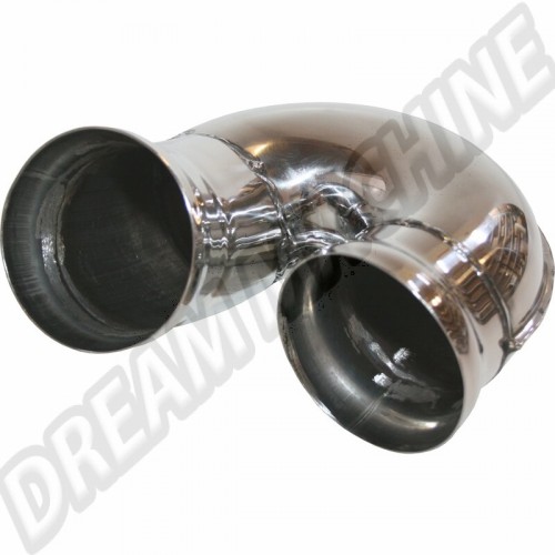 G-pipe sport en acier inoxydable poli pour Porsche 964 C2/C4 (88-94) et Porsche 964 Turbo (90-93)