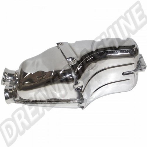 Boîte d'échappement sport arrière en acier inoxydable poli pour Porsche 964 C2/C4 (88-94) et Porsche 964 Turbo (90-93)