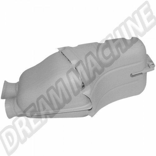 Silencieux arrière en acier inoxydable sablé pour Porsche 964 C2/C4 (88-94) - TÜV/EEC