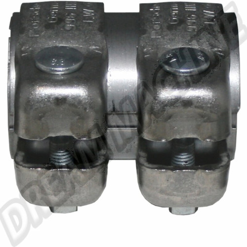 Collier, Échappement, Inox, 45x75mm, Porsche Boxster, 986, 987, Référence 99611111000, 996 111 110 00