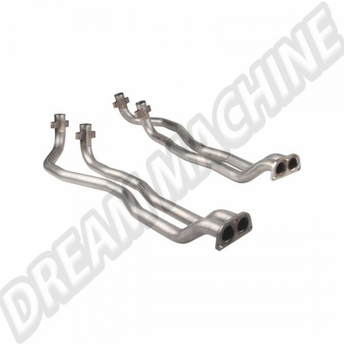 Échangeur de chaleur, Acier inoxydable, Porsche 914, 1969-1976, 1623106710, 162 310 6710