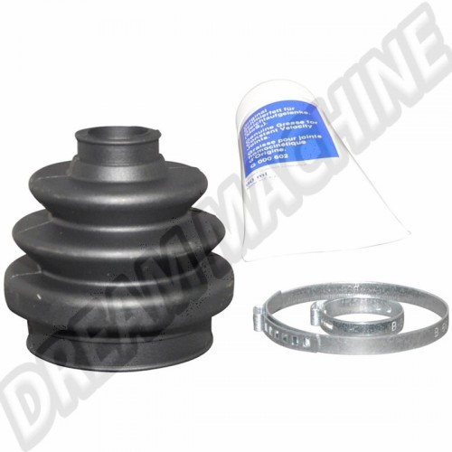 Soufflet de cardan en élastomère pour Porsche 996/986, dimensions 23x55x82 mm, référence 92833229302. 