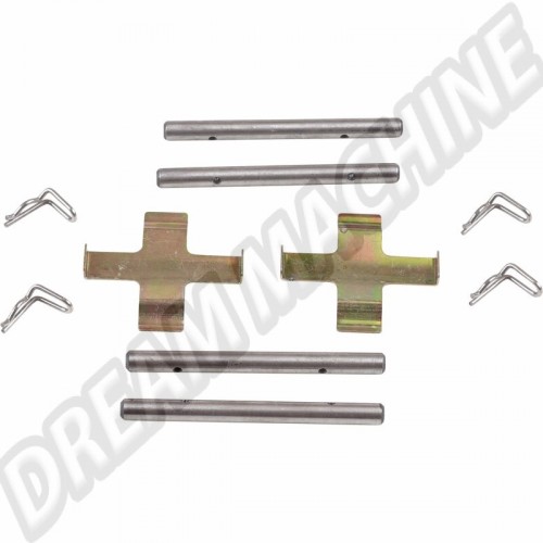 Obtenez un kit de montage de plaquettes de frein arrière de qualité pour votre Porsche 356 B/C (côté conducteur) et Porsche 911 T/912 (côté passager). Ce kit de montage plaquettes de frein arrière convient aux modèles Porsche 356 B/C fabriqués entre janvi