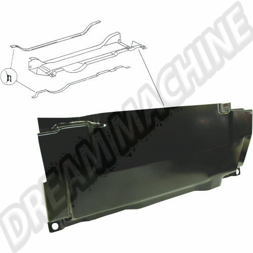Plaque-protection-crémaillère-Porsche-911-912-DANSK