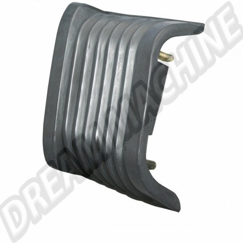 Soufflet de pare-chocs, avant, côté droit, Porsche 911, 2.7-3.3, 08/73-07/89, référence 91179950564