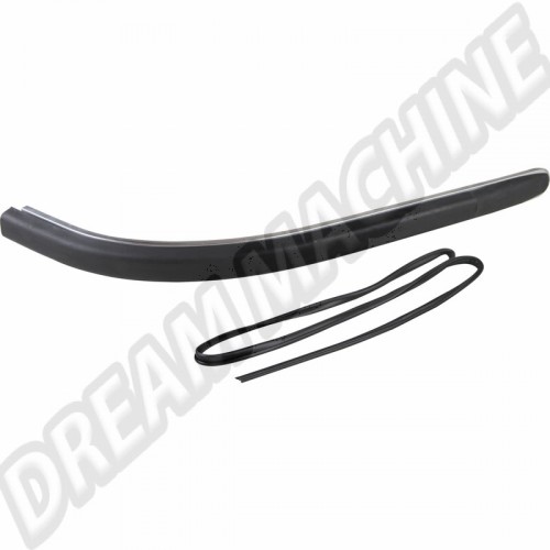 Bande de fixation pour pare-chocs arrière, gauche/droit, Porsche 911 S, 2.0-2.7, 08/68-07/73, référence 90150504651