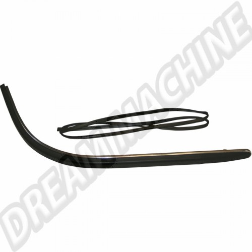 Bande de fixation pour pare-chocs arrière, gauche/droit, Porsche 911, 2.0, 01/63-07/68 & Porsche 912, 1.6, 01/65-02/70, référence 90150504850
