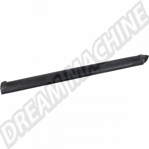Joint en caoutchouc pour toit Targa, côté gauche, Porsche 911 Targa, 2.0-3.3, 11/64-07/89 & Porsche 912 Targa, 1.6, 03/65-02/70, référence 91156525940