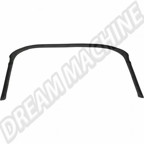 Joint d'étanchéité pour arceau Targa Porsche 911 Targa, 2.0-2.4, 08/69-07/73, référence 90156509144