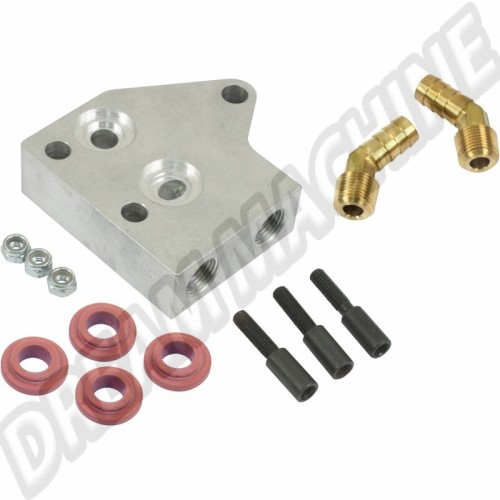 Support de radiateur d'huile en Alu pour VW Cox, Karmann & Combi 00-8894-0 113117301 