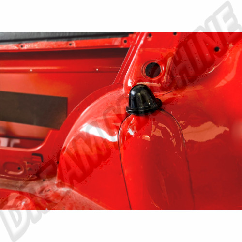 Capuchon en plastique noir pour amortisseur arrière. 2 requis par véhicule Golf 1 1974-1983 171512135 Sur www.dream-machine.fr