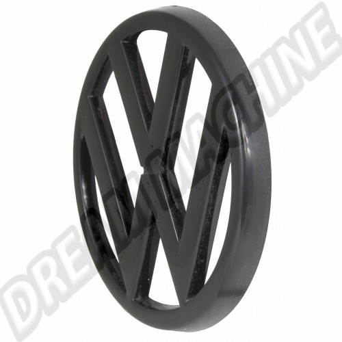 Sigle de calandre 95 mm Noir pour Golf 1 171853601A Sur www.dream-machine.fr