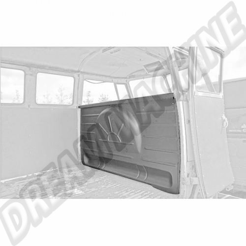 Panneau de cloison intérieure derrière sièges avant pour Combi Split 1956 ->1963 DM165518 Sur www.dream-machine.fr