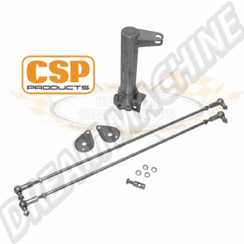 Tringlerie CSP pour carbus Kadron/Solex 40/44mm 129941110KAD Sur www.dream-machine.fr